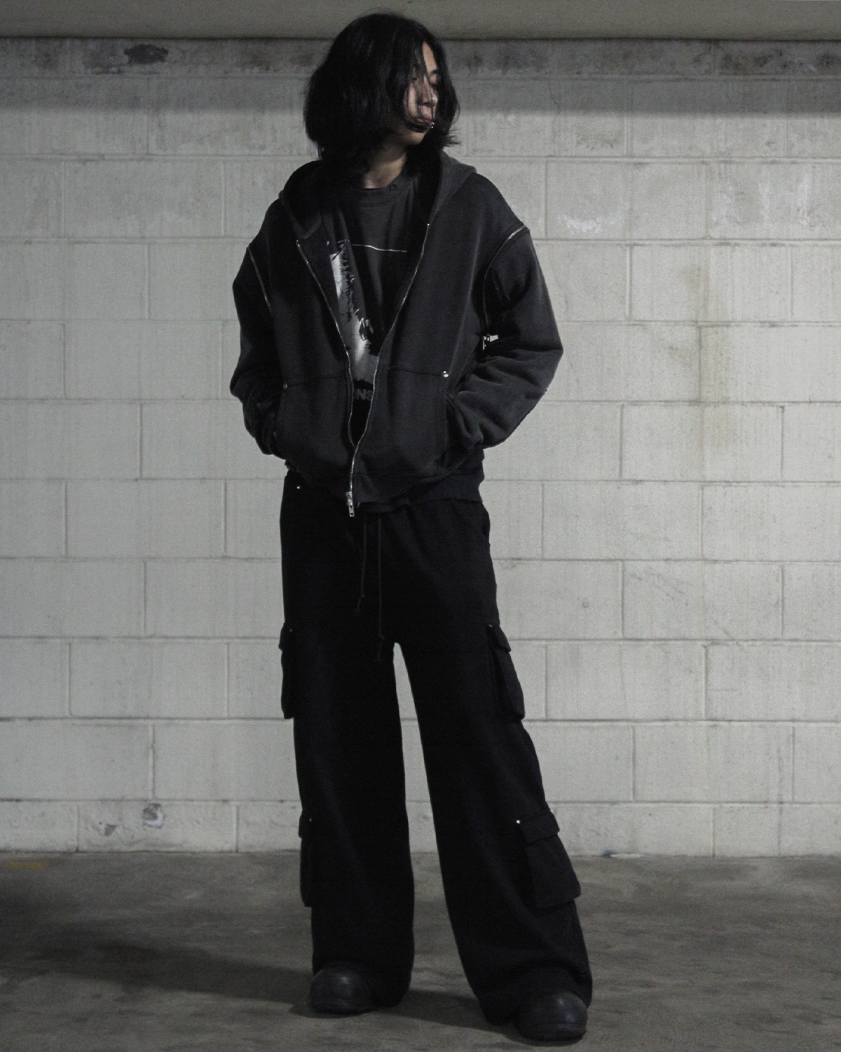 ‘INERTIA’ CARGO SWEATPANTS