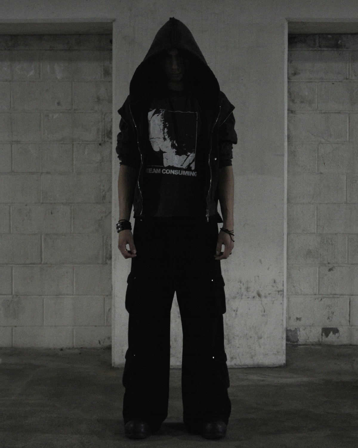 ‘INERTIA’ CARGO SWEATPANTS